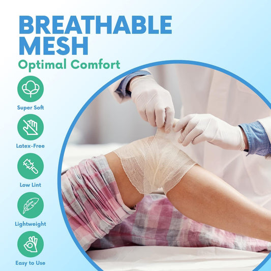 Gauze Bandage Roll, 4"