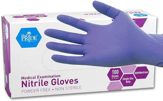 Nitrile Gloves, Large